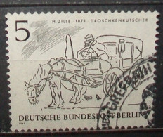 N°1655L TIMBRE ALLEMAND REPUBLIQUE FEDERALE BERLIN OBLITERE - Gebraucht