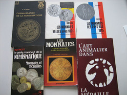 6 Livres Numismatiques - VOIR PHOTOS - Livres & Logiciels