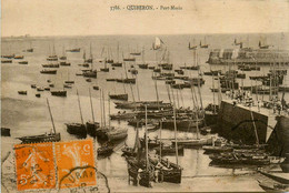 Quiberon * Vue Sur Port Maria * Bateaux - Quiberon