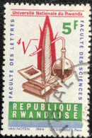 République Rwandaise - C10/52 - (°)used - 1965 - Michel 93 - Nationale Universiteit - Gebruikt