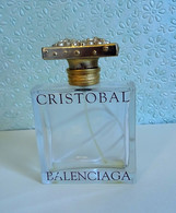 Flacon Spray  "CRISTOBAL  "  De BALANCIAGA  Eau De Toilette  50 Ml Vide/Empty Pour Collection (FL26) - Flakons (leer)