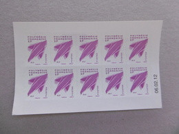 POLYNESIE   2012   C990 * *    SERIE COURANTE    EMBLEME POSTALE CARNET  DATE   06 02 12 - Postzegelboekjes