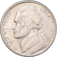 Monnaie, États-Unis, 5 Cents, 1992 - 1938-…: Jefferson