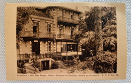 ARCACHON - Villa Bon Repos, Hôtel - Pension De Famille - Route De Moulleau - T.C.F Tél 56 - Arcachon
