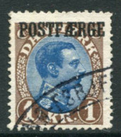 DENMARK  1924 Parcel Post 1 Kr.  Used.  Michel 10 - Postpaketten