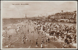 The Sands, Blackpool, Lancashire, 1948 - RP Postcard - Blackpool