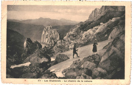 CPA-Carte Postale  Suisse Ormont-Dessus Les Diablerets  Le Chemin De La Cabane  VM53921 - Ormont-Dessus 