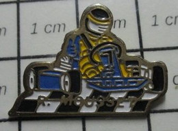 1521 Pin's Pins / Beau Et Rare / THEME : SPORTS / KARTING R MOUSSET - Car Racing - F1