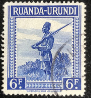 Ruanda-Urundi - C10/52 - (°)used - 1942 - Michel 95 - Palmbomen En Diverse Onderwerpen - Used Stamps