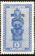 Ruanda-Urundi - C10/52 - MH - 1948 - Michel 110 - Inheemse Kunst - Unused Stamps