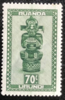 Ruanda-Urundi - C10/52 - MNH - 1948 - Michel 115 - Inheemse Kunst - Nuevos