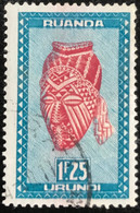 Ruanda-Urundi - C10/52 - (°)used - 1948 - Michel 118 - Inheemse Kunst - Gebraucht