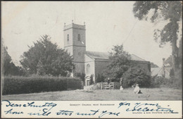 Gawcott Church, Near Buckingham, 1904 - Walford & Son Postcard - Buckinghamshire