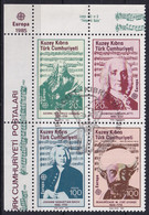 MiNr. 166 - 169 Türkisch-Zypern 1985, 26. Juni. Europa: Europäisches Jahr Der Musik - Used Stamps