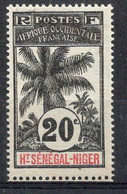 HAUT SENEGAL NIGER Timbre Poste N°7* TB Neuf Charnière Cote 9€00 - Unused Stamps