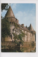 Dampierre Sur Boutonne : Le Château, La Façade Remaniée Baignée Par La Boutonne (cp Vierge) - Dampierre-sur-Boutonne