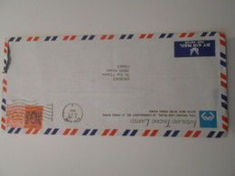 Grande Bretagne Ex Colonies  Hong-kong , Lettre De 1982 Pour Nimes - Storia Postale