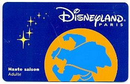 Disneyland Paris Ticket, Usagé, Used Condition. # Dtp-1 - Disney-Pässe
