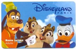 Disneyland Paris Ticket, Usagé, Used Condition. # Dtp-2 - Pasaportes Disney