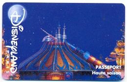 Disneyland Paris Ticket, Usagé, Used Condition. # Dtp-3 - Disney-Pässe