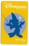 Disneyland Paris Ticket, Usagé, Used Condition. # Dtp-8 - Passeports Disney