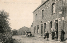 CPA 80 FRESNOY LES ROYE RUE VILLAIN MAISON OUDAILLE RARE BELLE CARTE !! - Autres & Non Classés