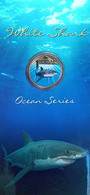 Australia - 2007 - Ocean Series - White Shark - 1 Dollar Colour Uncirculated Bronze Coin - Ongebruikte Sets & Proefsets