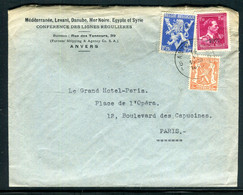 Belgique - Enveloppe Commerciale De Anvers Pour Paris En 1946 - A 46 - Covers & Documents