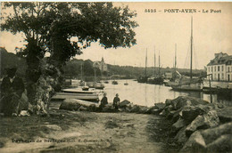 Pont Aven * Vue Sur Le Port * Villageois - Pont Aven