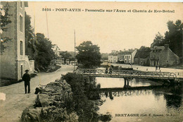 Pont Aven * Le Chemin De Ker Botrel Et La Passerelle De L'aven - Pont Aven