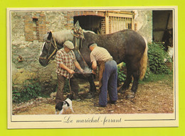 Les Métiers D'Antan N°110 Le Maréchal Ferrant Avec Le Concours De M. DELOMAS à MALICORNE En 1986 - Artesanal