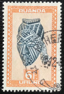 Ruanda-Urundi - C10/52 - (°)used - 1948 - Michel 124 - Inheemse Kunst - Gebraucht