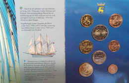 Aland Islands - 2006 - Euro Coinage 2006 - Complete Set Of Uncirculated Coins In Special Folder - Finlande