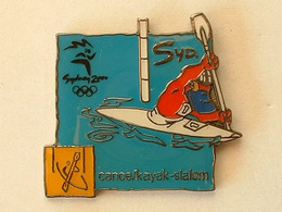 PIN'S CANOË KAYAK - SLALOM - J.O SYDNEY 2000 - Canoa