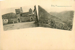 Luz * Souvenir Du Village * Cpa 2 Vues - Luz Saint Sauveur