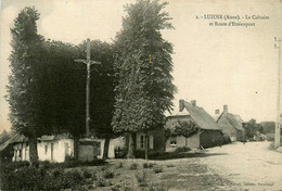 Luzoir * Le Calvaire Et La Route D'étréaupont - Other & Unclassified