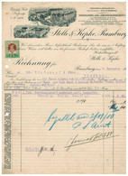Orig. Beleg 1910 Firma Stolle & Kople Rumburg Sudeten Rumburk Nach Firma Rindskopf & Söhne Teplitz Tischau Böhmen - 1900 – 1949