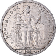 Monnaie, Polynésie Française, 2 Francs, 1986 - Frans-Polynesië