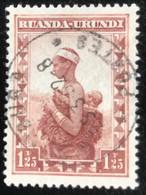 Ruanda-Urundi - C10/53 - (°)used - 1931 - Michel 52 - Inheemse Mensen En Landschappen - 1924-44: Used
