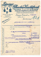 Orig. Beleg 1918 Firma Leipziger Flaschen Verschlußwerk Leipzig Leutzsch Nach Brauerei Ulrich Leipzig Stötteritz - 1900 – 1949
