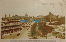 190663 ARGENTINA BUENOS AIRES PLAZA DE MAYO & TRAMWAY TRANVIA POSTAL POSTCARD - Argentina
