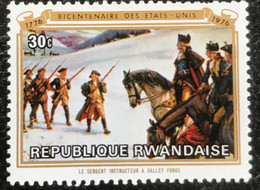 République Rwanda - C10/53 - MNH - 1976 - Michel 784 - 200j USA - 1970-79: Mint/hinged