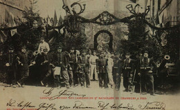 Delcampe - LONGWY - Entrée Des Casernes Du 9e Bataillon Des Chasseurs à Pied - Longwy