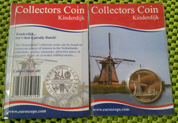 Collectors Coin  - Kinderdijk Alblasserwaard - Molenlanden / Millland / - Pays-Bas - Pays-Bas - Monedas Elongadas (elongated Coins)