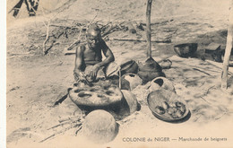 COLONIE DU NIGER  )) Marchande De Beignets - Niger