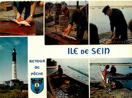 Ile De Sein * Souvenir * Le Retour De Pêche * Pêcheurs - Ile De Sein