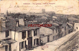CPA VERDUN - RUE DES REMPART - Verdun