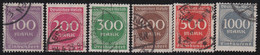 Deutsches Reich    .    Michel  .    268/273   .     O   .     Gestempelt - Used Stamps