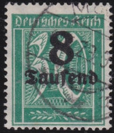 Deutsches Reich    .    Michel  .    278Y  (2 Scans)   .     O   .     Gestempelt - Usati