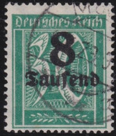 Deutsches Reich    .    Michel  .    278Y  (2 Scans)   .     O   .     Gestempelt - Gebraucht